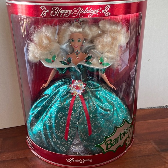 1995 Happy Holidays Barbie MIB - Picture 1 of 16